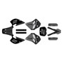 ktm 125sx graphics kit 1993-1997 razor series smoke