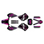 ktm 125exc graphics kit 1993-1997 screech series purple