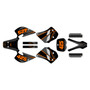 ktm 250sx graphics kit 1993-1997 screech series orange-shift