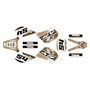 ktm 125exc graphics kit 1993-1997 split series tan