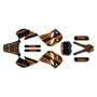 ktm 125exc graphics kit 1993-1997 split series orange-shift