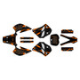 ktm 300exc graphics kit 1993-1997 twitch series orange