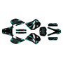 ktm 125exc graphics kit 1993-1997 twitch series teal