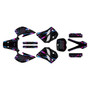 ktm 125exc graphics kit 1993-1997 twitch series magenta-shift