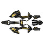 ktm 150xcw graphics kit 2017-2019 rugged series gold