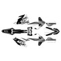 ktm 250xcw graphics kit 2017-2019 screech series white