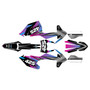 ktm 250xcw graphics kit 2017-2019 screech series cyan-magenta