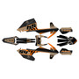 ktm 125xcw graphics kit 2017-2019 split series tan
