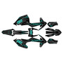 ktm 500excf graphics kit 2017-2019 rugged series teal-shift