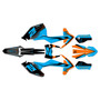 ktm 250excf graphics kit 2017-2019 bold series orange-cyan