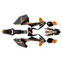 250EXC-F 350EXC-F 450EXC-F &  500EXC-F graphics kit 2017-2019 bolt series tan