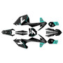 ktm 250sxf graphics kit 2016-2018 bolt series teal