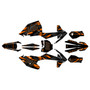 ktm 150sx graphics kit 2016-2018 twitch series orange
