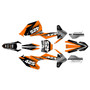 ktm 250xc graphics kit 2017-2018 screech series orange