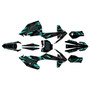 ktm 350sxf graphics kit 2016-2018 twitch series teal