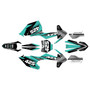ktm 450xcf graphics kit 2016-2018 screech series teal