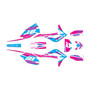 kayo kt250 graphics kit 2021-2026 coil series magenta