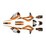 kayo kt250 graphics kit 2021-2026 guard series orange
