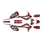 kayo kt250 graphics kit 2021-2026 invasion series red