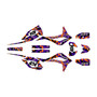 kayo kt250 graphics kit 2021-2026 invasion series purple