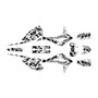 kayo kt250 graphics kit 2021-2026 invasion series white