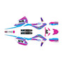 kayo kt250 graphics kit 2021-2026 pulse series magenta