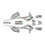 kayo kt250 graphics kit 2021-2026 snagged series rainbow