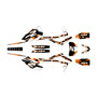 kayo kt250 graphics kit 2021-2026 vizion series orange
