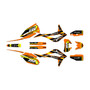 kayo kt250 graphics kit 2021-2026 warrior series orange