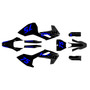 husqvarna fs450 graphics kit 2016-2018 base series blue-shift