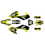 husqvarna fs450 graphics kit 2016-2018 night series yellow