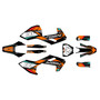 husqvarna fs450 graphics kit 2016-2018 rugged series orange