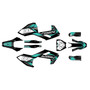 husqvarna fs450 graphics kit 2016-2018 rugged series teal
