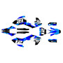 husqvarna fs450 graphics kit 2016-2018 shades series blue