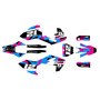 husqvarna fs450 graphics kit 2016-2018 shades series magenta