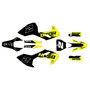 husqvarna fs450 graphics kit 2016-2018 splinter series yellow