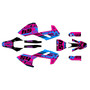 husqvarna fs450 graphics kit 2016-2018 split series magenta