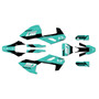 husqvarna fs450 graphics kit 2016-2018 toulouse series teal