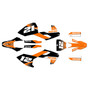 husqvarna fs450 graphics kit 2016-2018 vendetta series orange