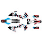 husqvarna fs450 graphics kit 2016-2018 vision series red