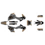 husqvarna fs450 graphics kit 2019-2022 ace series tan