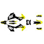 husqvarna fs450 graphics kit 2019-2022 base series yellow