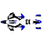 husqvarna fs450 graphics kit 2019-2022 base series blue