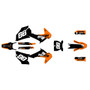 husqvarna fs450 graphics kit 2019-2022 base series orange