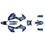 husqvarna fs450 graphics kit 2019-2022 core series blue