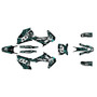 husqvarna fs450 graphics kit 2019-2022 core series teal