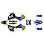 husqvarna fs450 graphics kit 2019-2022 fatality series yellow