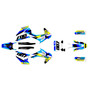 husqvarna fs450 graphics kit 2019-2022 flex series blue