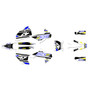 husqvarna fs450 graphics kit 2019-2022 fresh series blue