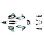 husqvarna fs450 graphics kit 2019-2022 fresh series teal